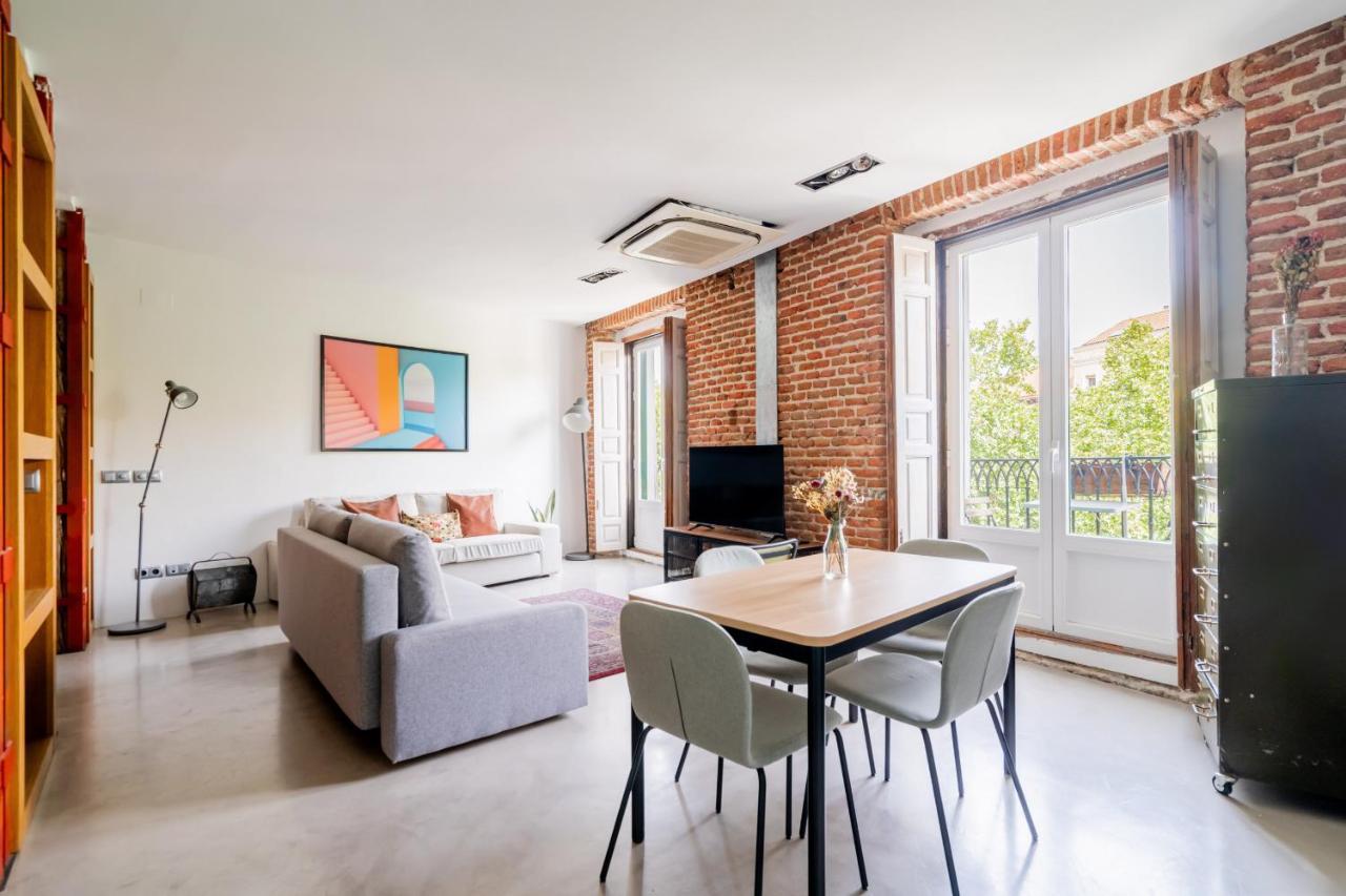Apartamento Reformado Estilo Industrial Plaza De Tirso De Molina Alquiler Temporal Madrid Exterior foto