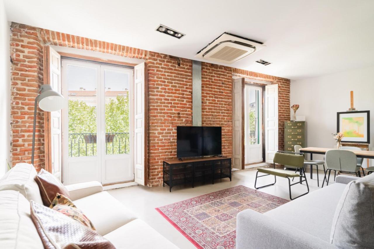 Apartamento Reformado Estilo Industrial Plaza De Tirso De Molina Alquiler Temporal Madrid Exterior foto